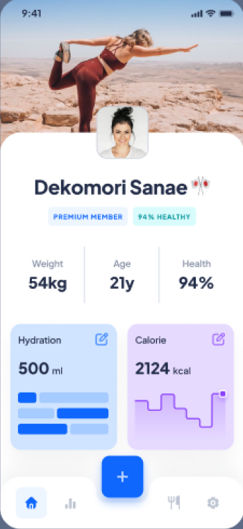 AI Healthcare & Wellness App 3