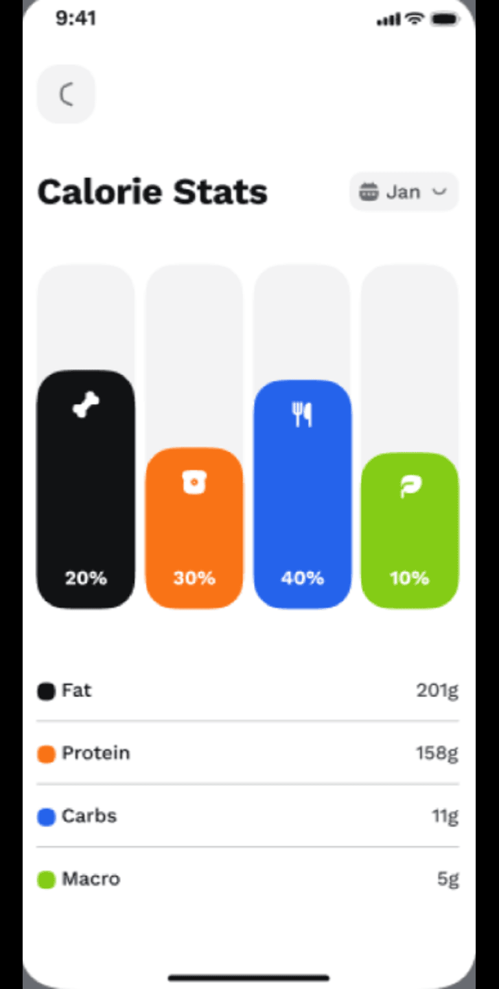 Fitness & Nutrition App 11