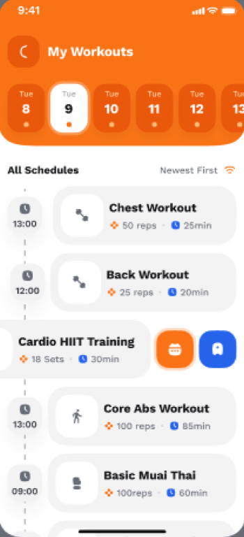 Fitness & Nutrition App 20