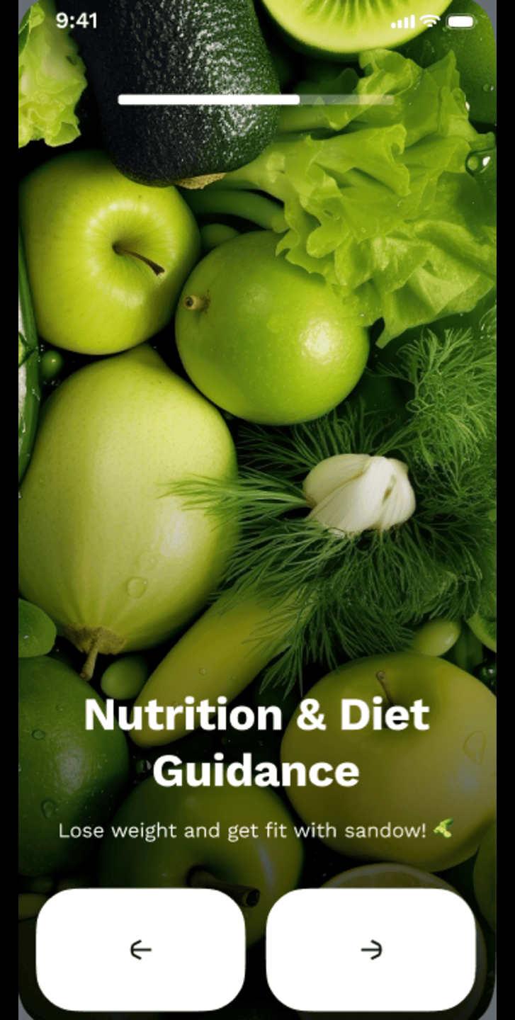 Fitness & Nutrition App 4